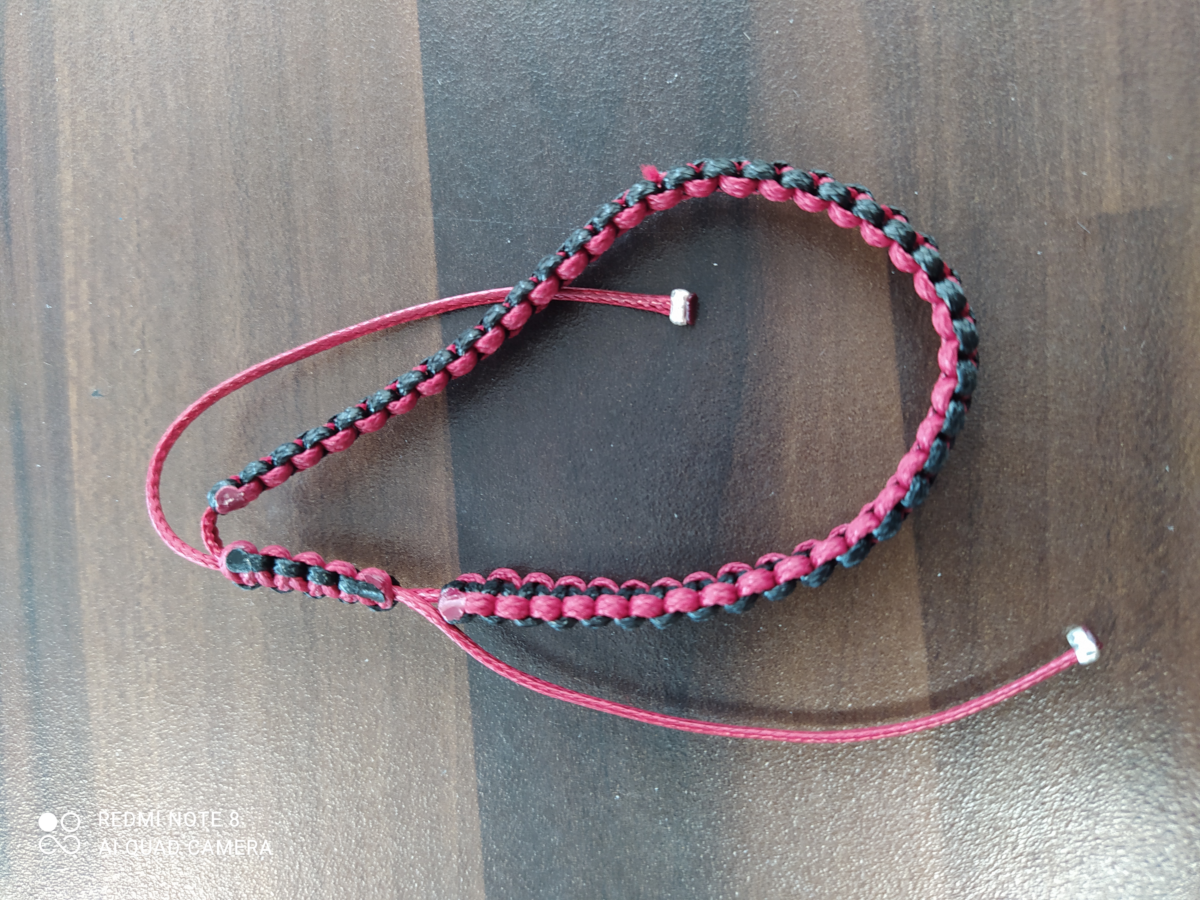 Pulsera cordón entrelazado Sentencia